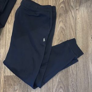 polo joggers - navy blue , size 2x